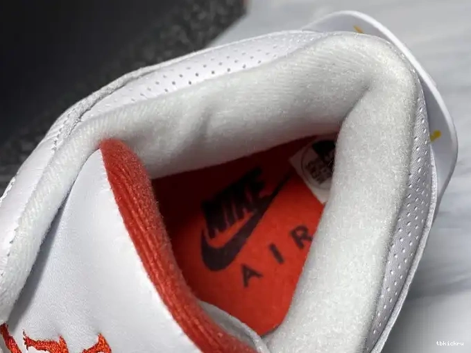 Rep TBK Jordan 3 white mens THROW LINE